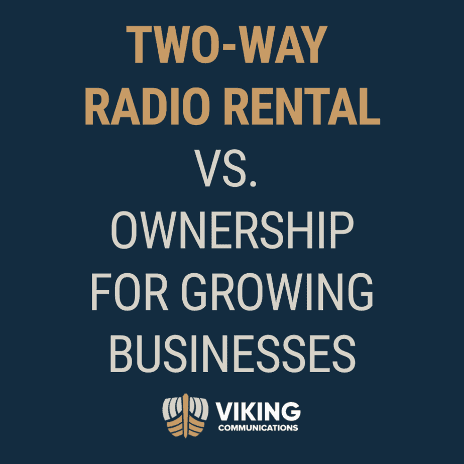 two-way radio rentals